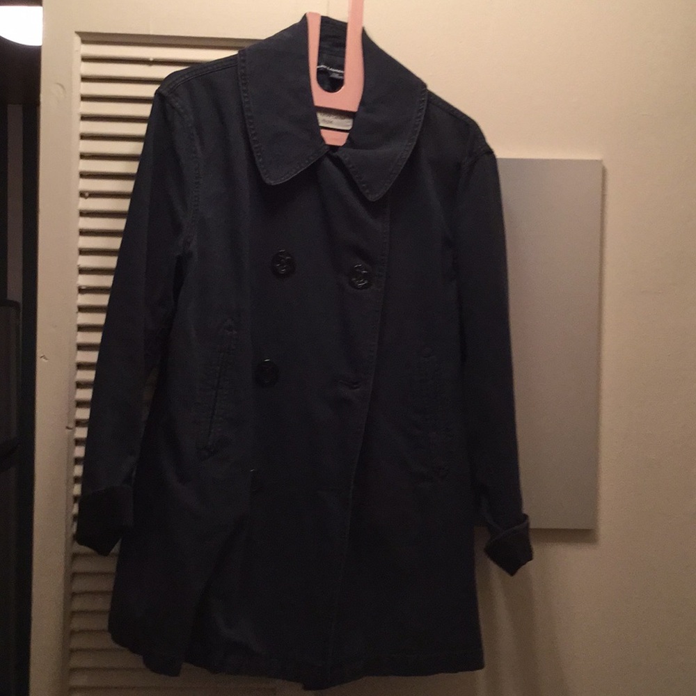 Ralph Lauren Denim Nautical Double Breasted Coat